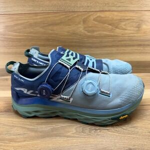 ALTRA Mont Blanc Boa Trail Mens 11 Blue Seafoam Athletic Running Shoes